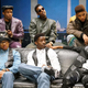 Bryshere Y. Gray, Elijah Kelley, Keith Powers, Algee Smith, Luke James, and Woody McClain in The New Edition Story (Photo: BET/Viacom)